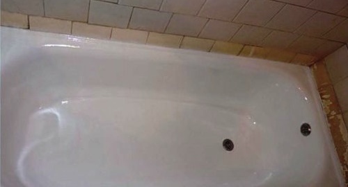 Реставрация ванны жидким акрилом | Площадь Мужества